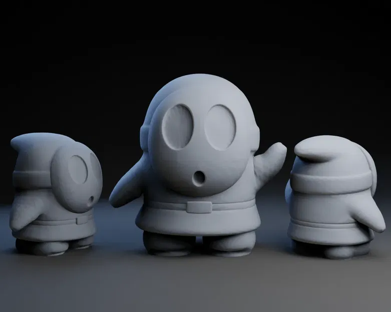 Nhân vật Shyguy từ trò chơi Mario của Nintendo - Image 1