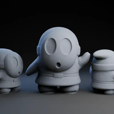 Nhân vật Shyguy từ trò chơi Mario của Nintendo