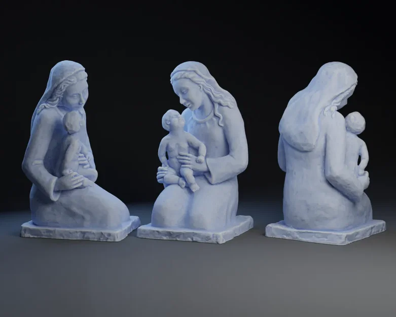 Tượng Đức Mẹ Hòa Bình của Filomena Batlle - Image 1