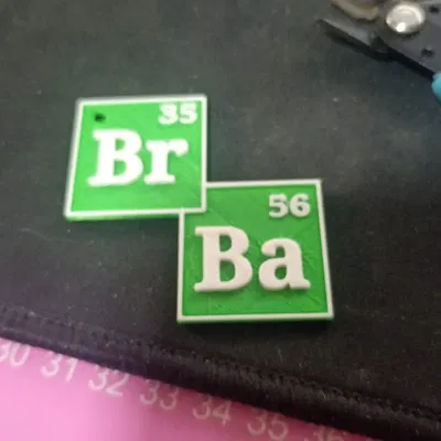 Móc khóa Breaking Bad in 3D với màu sắc tùy chỉnh