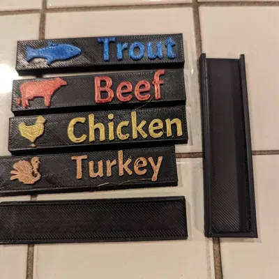 Nhãn dán thay thế cho hộp đựng đồ trong gia đình