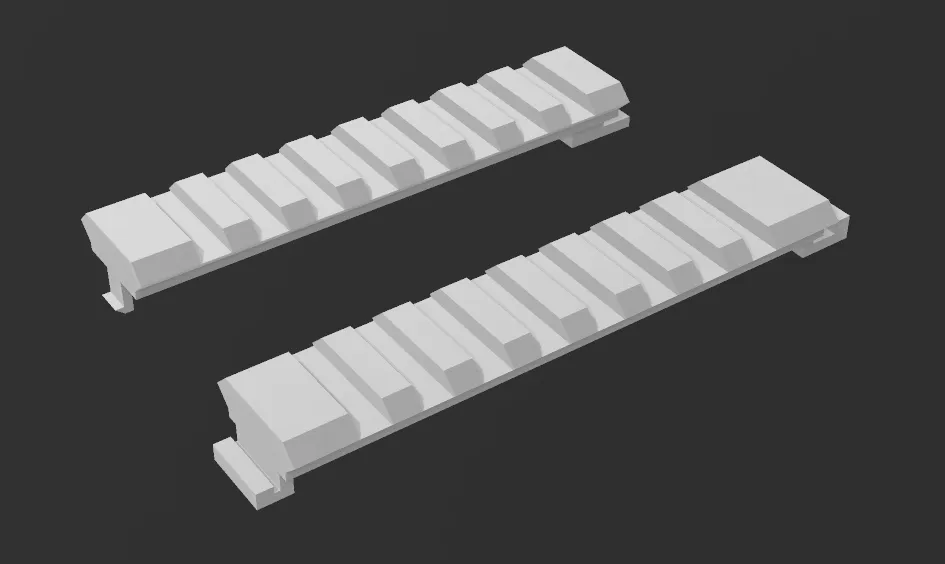 Cố định thanh Picatinny cho Nerf Motoblitz - Image 1