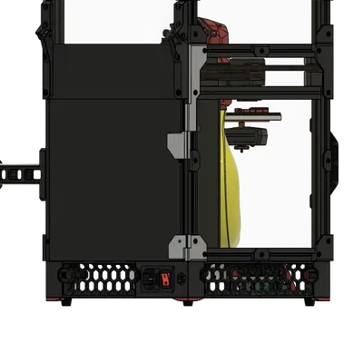 Mod cửa sau cho máy in Voron V0.X