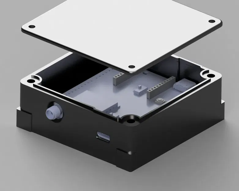 Hộp đựng Ardusimple simpleRTK2B với nắp in 3D - Image 1