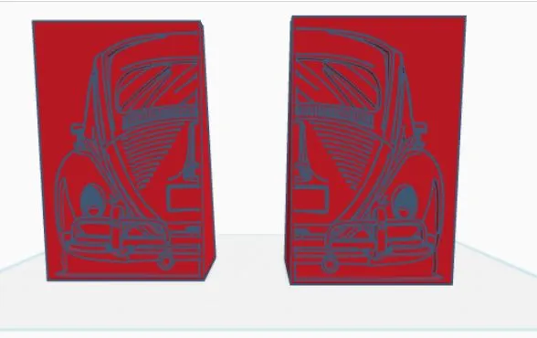 Giá đỡ sách VW Bug độc đáo và chắc chắn - Image 1