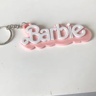 Móc khóa Barbie nhiều màu sắc ấn tượng