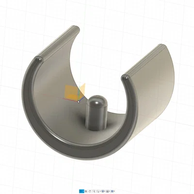 Trượt ghế 24mm cho ghế nhôm