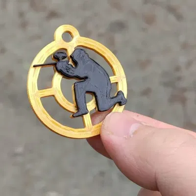 Huy chương vàng cho người chơi paintball xuất sắc nhất ngày hô...