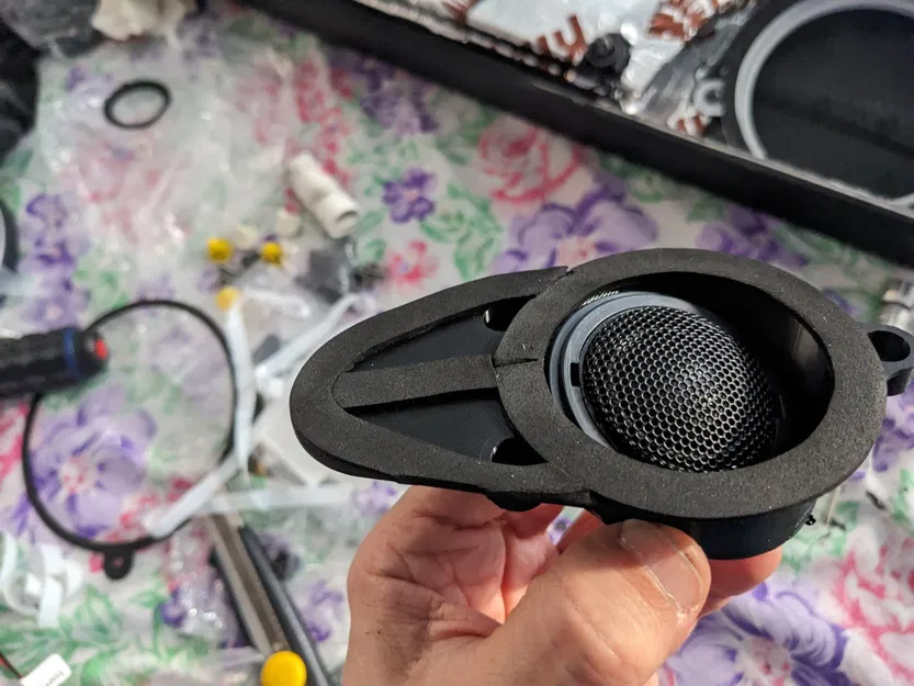 Giá đỡ loa cho BMW E46 convertible/coupe (165mm + 44mm) - Image 11