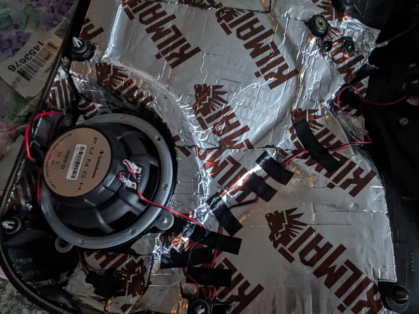 Giá đỡ loa cho BMW E46 convertible/coupe (165mm + 44mm) - Image 16