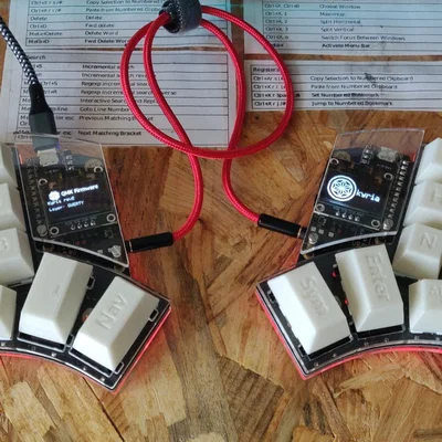 Bộ keycaps tương thích Cherry MX cho bàn phím Splitkb Kyria
