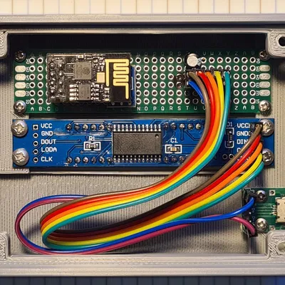 Bộ đếm lượt tải dựa trên ESP8266 cho hồ sơ Printables