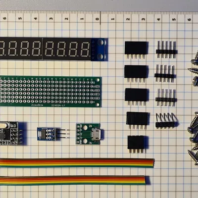 Bộ đếm lượt tải dựa trên ESP8266 cho hồ sơ Printables