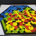 Trò chơi bàn Blokus Trigon với các mảnh ghép đầy màu sắc - Thumbnail 1