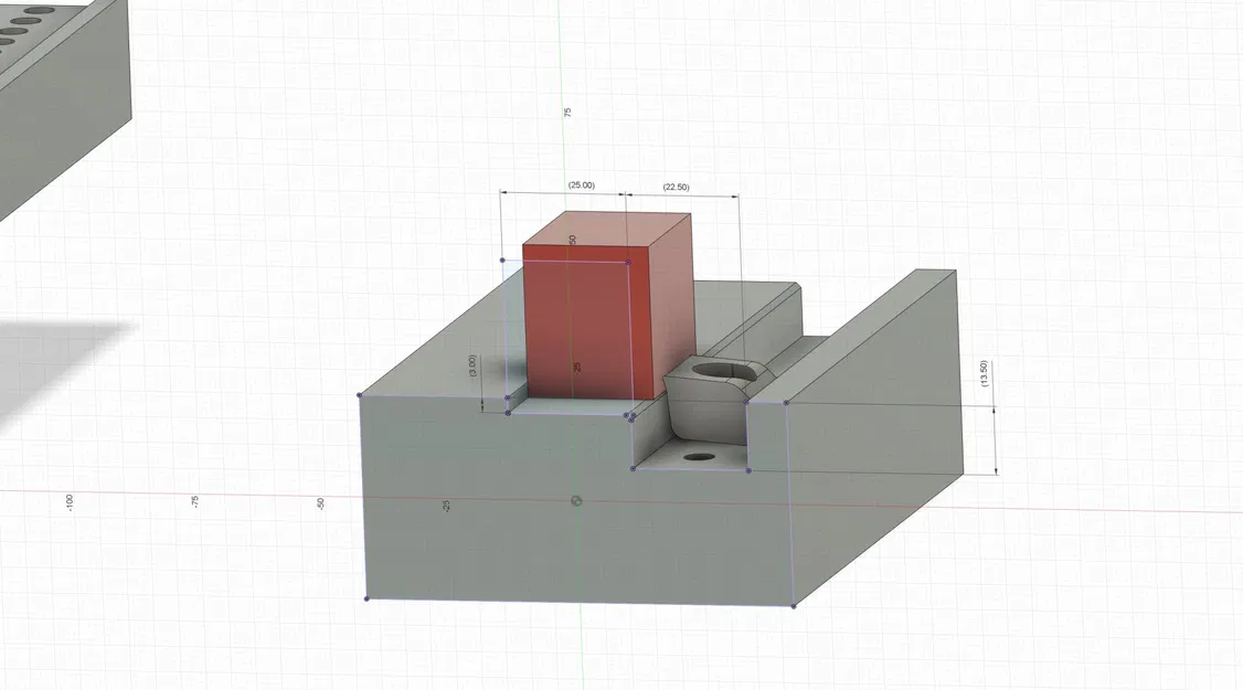 Kẹp CNC Pitbull với giá đỡ vật liệu 25mm - Image 1