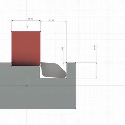 Kẹp CNC Pitbull với giá đỡ vật liệu 25mm