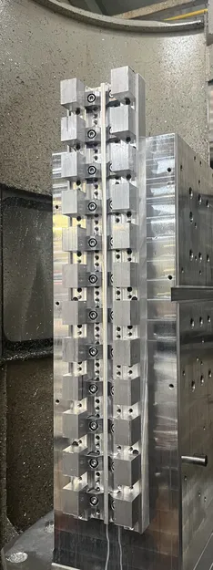 Kẹp CNC Pitbull với giá đỡ vật liệu 25mm - Image 3