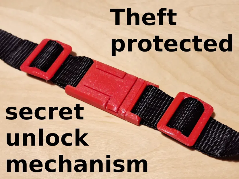 Khóa đai bảo vệ chống trộm với thiết kế tinh tế - Image 1