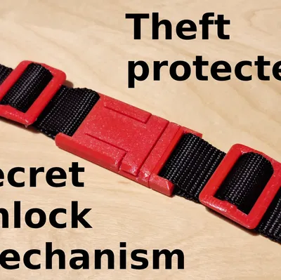 Khóa đai bảo vệ chống trộm với thiết kế tinh tế