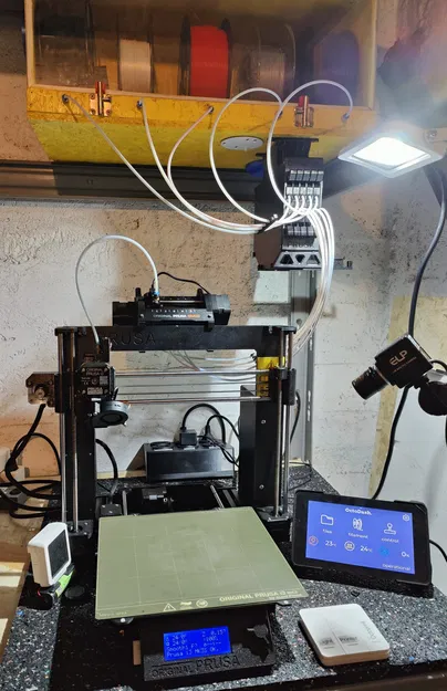 Giá đỡ đĩa R3 treo cho bộ đệm dưới hộp filament - Image 1