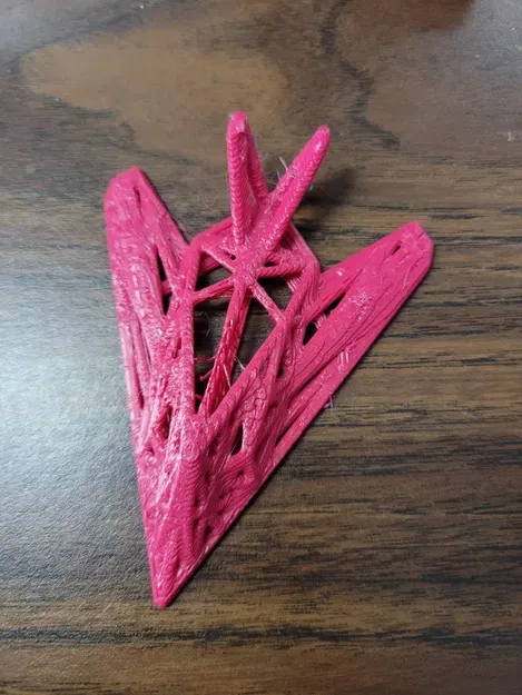 Mô hình máy bay tàng hình Voronoi F117 phong cách Low Poly - Image 2