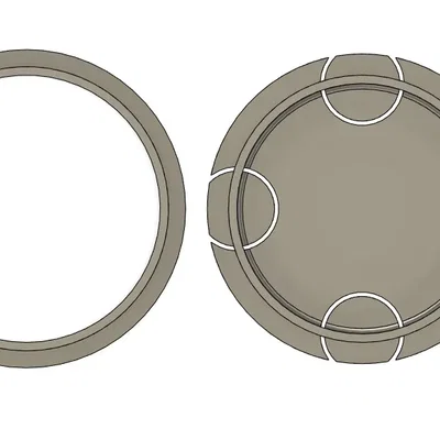 Nắp che lỗ grommet bàn 4 inch cho dây điện