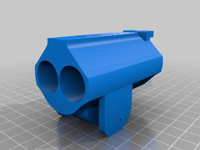 Bộ súng Nerf Platypus với đạn lắp từ vỏ đạn - Image 7