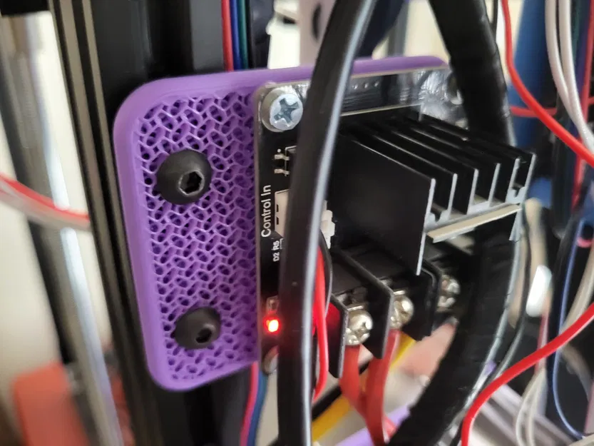 Giá đỡ mosfet cho máy in 3D kích thước 52mm x 42mm - Image 1