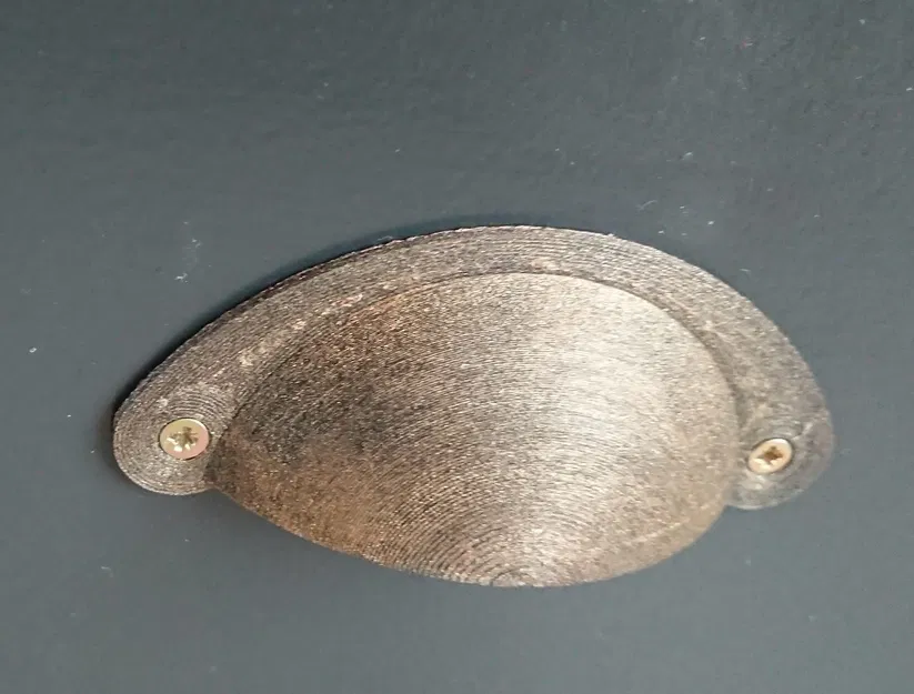 Tay nắm ngăn kéo hình vỏ sò cổ điển - Image 1