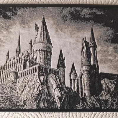 Mô hình lâu đài Hogwarts chi tiết cho in 3D