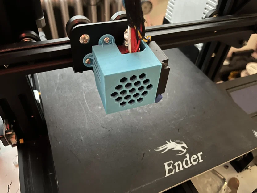 Bìa bảo vệ hotend cho máy in 3D Ender 3 và CR 10 - Image 3