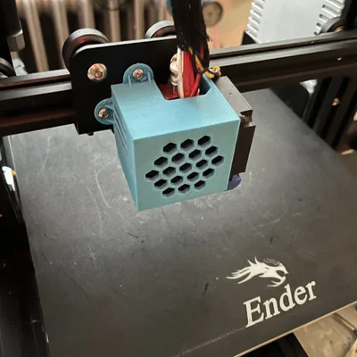 Bìa bảo vệ hotend cho máy in 3D Ender 3 và CR 10