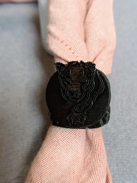 Mô hình khăn quàng cổ Bagheera, panther đen từ sách 'The Jungle Book - Image 2