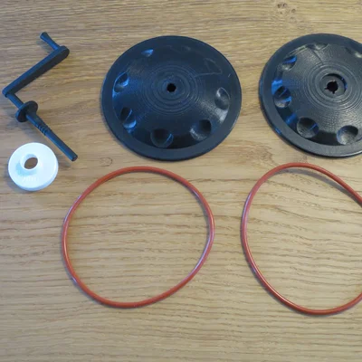 Vỏ niêm phong Knosti cho Disco-antistat II