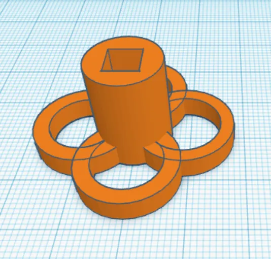 Núm vòi nước vườn nhỏ có thể tháo rời cho chốt vuông 6mm - Image 2