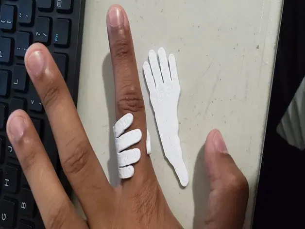 Nhẫn tay Shmoxd in 3D có thể in được - Image 1