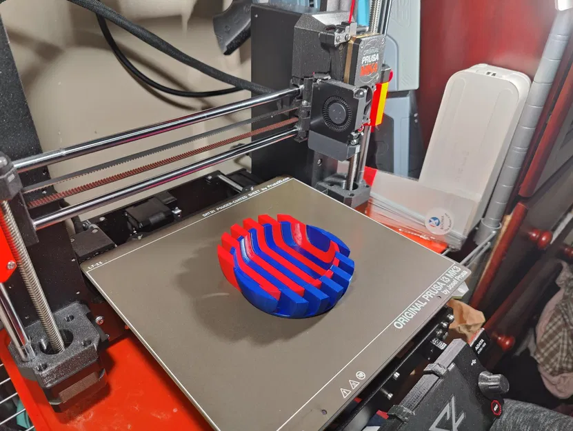 Bát gỗ xoay nhiều lớp sáng tối với MMU - Image 2