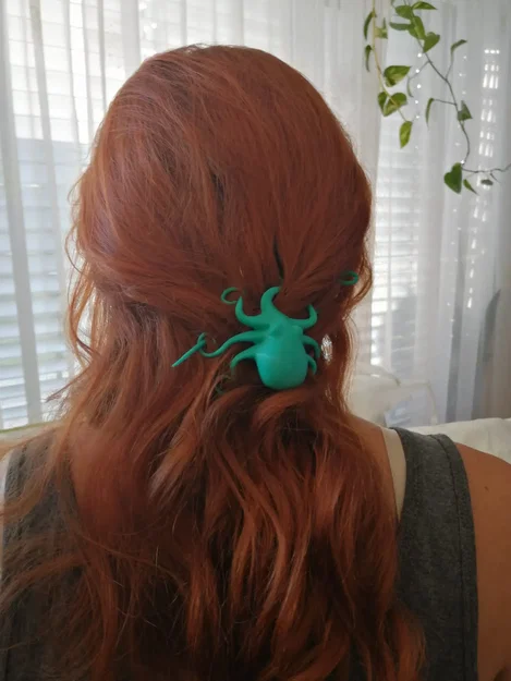 Kẹp tóc bạch tuộc độc đáo cho kiểu tóc sáng tạo - Image 2