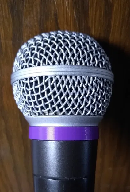 Vòng nhận diện màu cho micro Shure SM58 có dây - Image 1