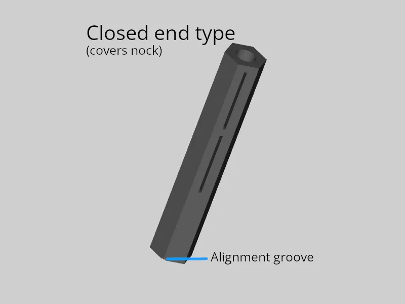 Công cụ đánh dấu fletching cho mũi tên kiểu dán - Image 1
