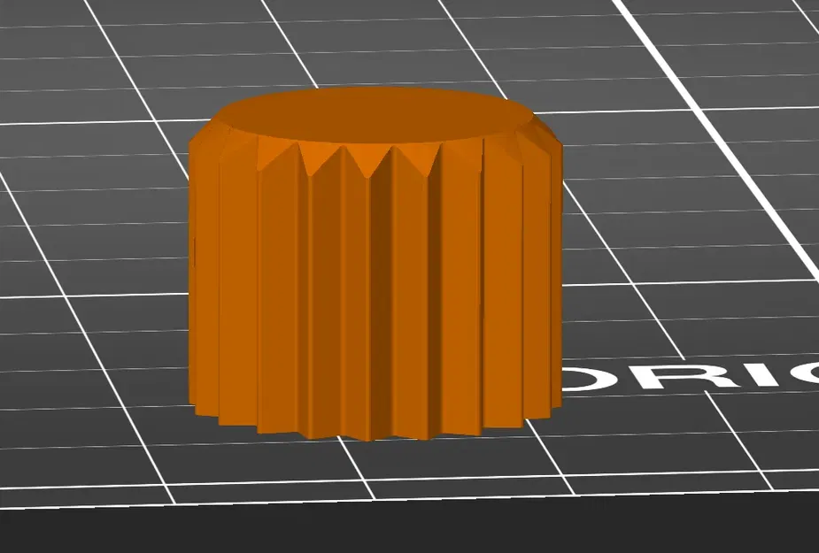 Nút điều chỉnh Prusa với đỉnh phẳng mượt mà - Image 1