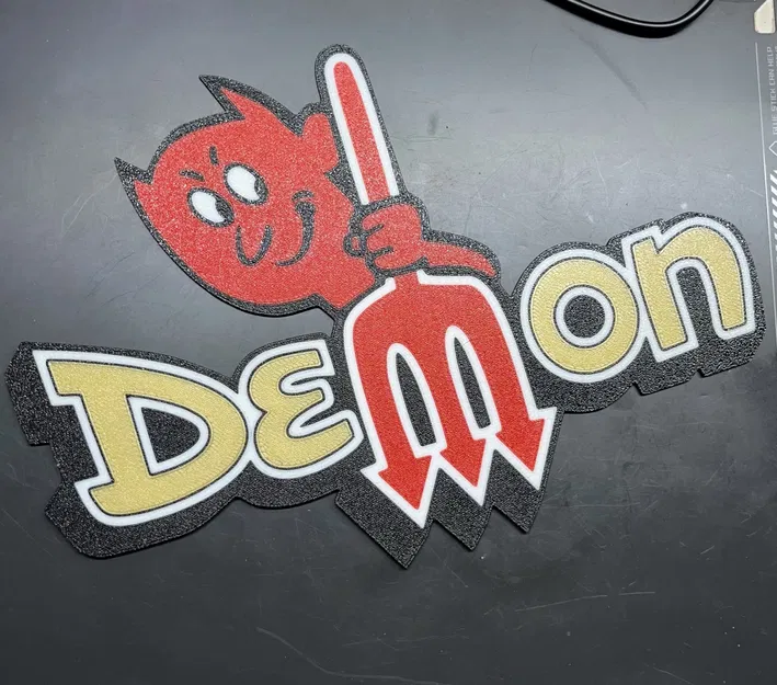 Biểu tượng quái vật Mopar Demon cho xe ô tô - Image 1