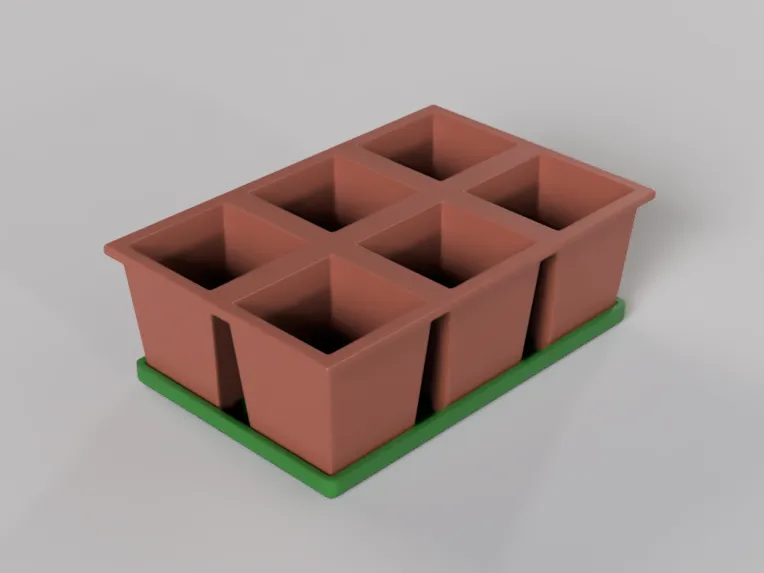 Chậu ươm hạt giống - mô hình 2 - Image 1