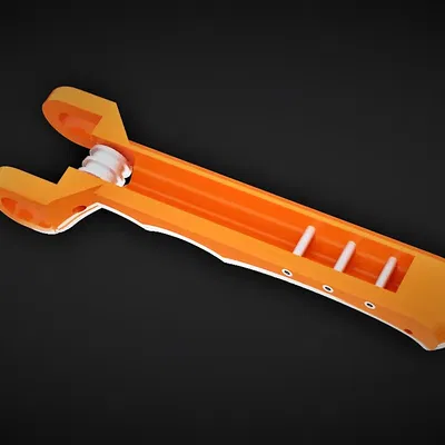 Máy khoan siết tay có cơ chế lò xo bằng dây cao su