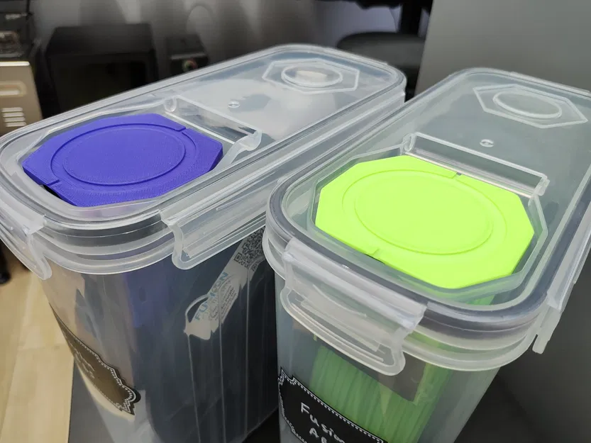 Bình chứa hút ẩm cho cuộn filament trong hộp ngũ cốc - Image 2
