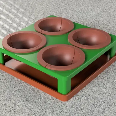 Chậu ươm hạt giống có thể tái sử dụng dễ dàng