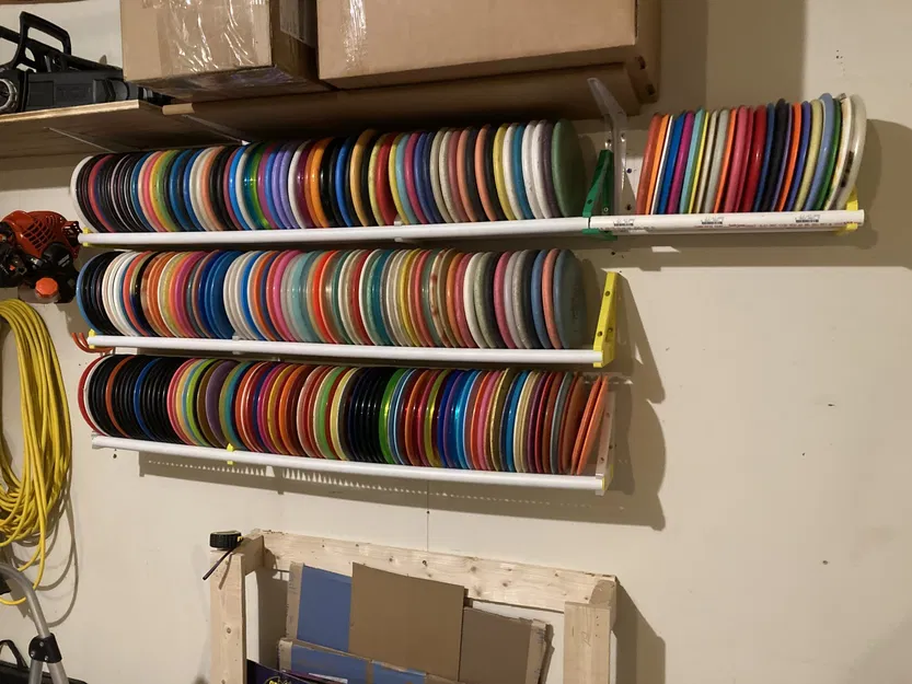 Giá đỡ kệ đĩa golf cho ống PVC 3/4 - Image 1