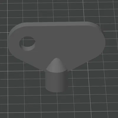 Chìa khóa nước 8mm dễ in không cần hỗ trợ