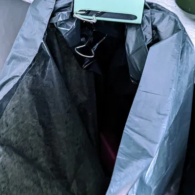 Biển báo trống để tổ chức vật dụng