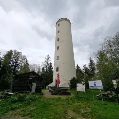 Tháp quan sát Rozhledna Libín tại Prachatic